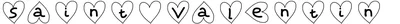 Saintvalentin Font