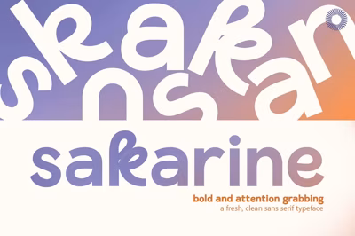 Sakarine - Sans Serif Free Download