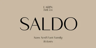 Saldo Font
