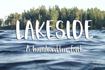 SALE - Lakeside Font