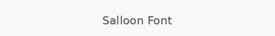 Salloon Font