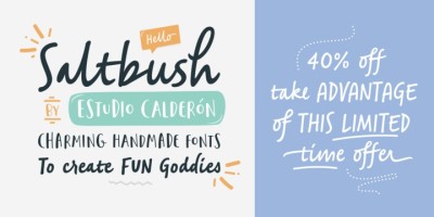 Saltbush Font