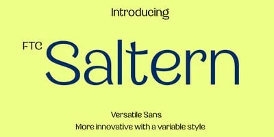 Saltern Font