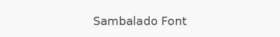 Sambalado Font
