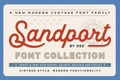 Sandport Font Collection