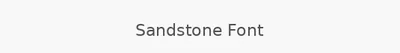 Sandstone Font