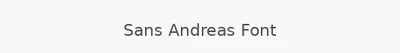 Sans Andreas Font