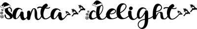 Santa Delight Font