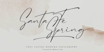 Santa Fe Spring Font