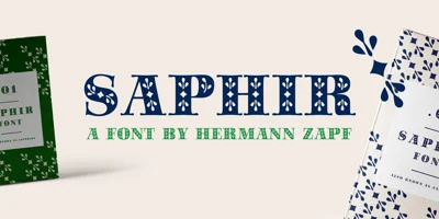 Saphir Font