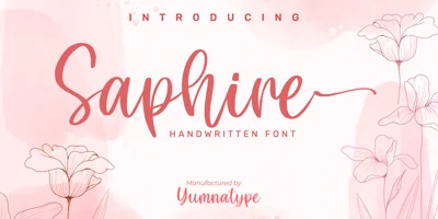 Saphire Font