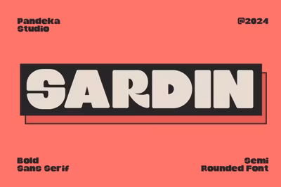 Sardin - Rounded Bold Font Free Download