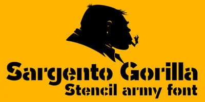 Sargento Gorila Font