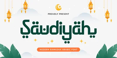 Saudiyah Font