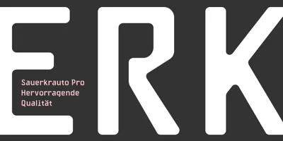 Sauerkrauto Pro Font