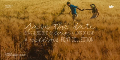 Save The Date Font