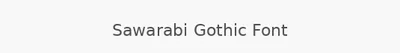 Sawarabi Gothic Font