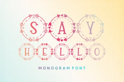 Say Hello Font Say Hello Font
