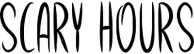 Scary Hours Font