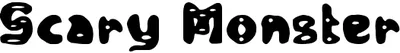Scary Monster Font