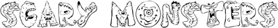 Scary Monsters Font