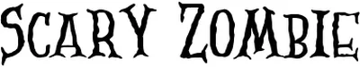 Scary Zombie Font