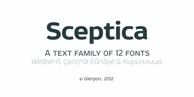Sceptica Font