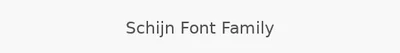 Schijn Font Family