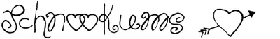 Schnookums Font