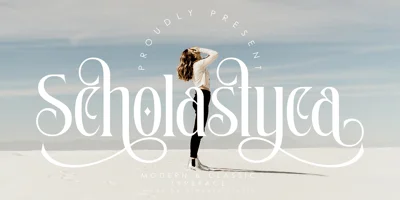 Scholastyca Typeface