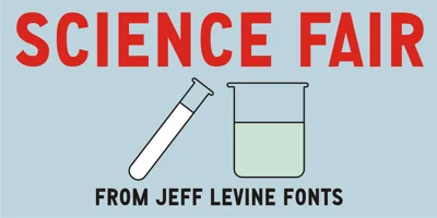 Science Fair JNL Font