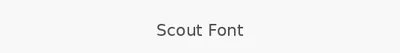 Scout Font