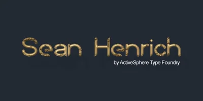 Sean Henrich ATF Font
