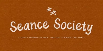 Seance Society Font
