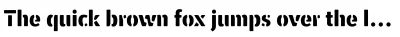 Secca Stencil Font