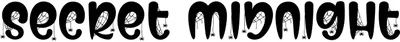 Secret Midnight Font