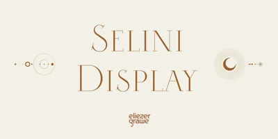 Selini Display Font