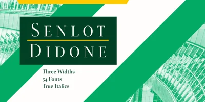Senlot Didone Font