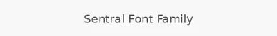 Sentral Font Family