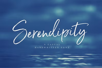 Serendipity Handwritten Font Free Download