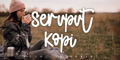 Seruput Kopi Font
