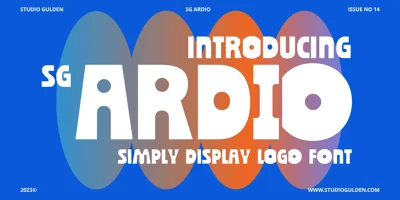 SG Ardio Font