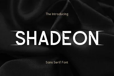 Shadeon Sans Serif Font