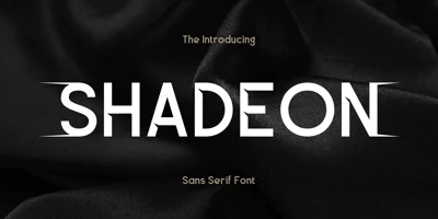 Shadeon Font