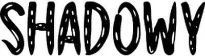 Shadowy Font