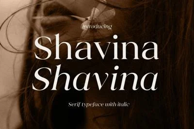 Shavina Serif Typeface