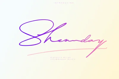 Sheanday | Signature Script