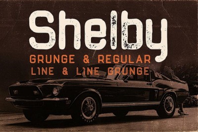 Shelby Typeface Font