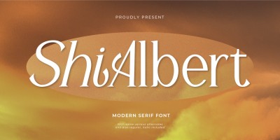 Shialbert Font