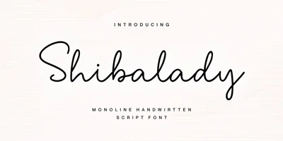 Shibalady Font